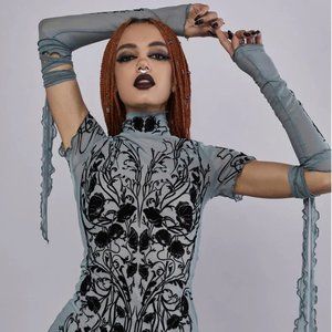 Charmed Vines Mini Dress